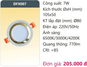 Den Led Downlight Doi Maudfx007