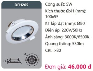 Den Led Downlight Tan Quangdfh205