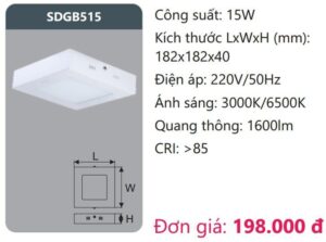 Den Led Panel Gan Noisdgb515