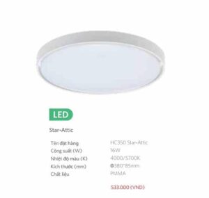 Den Led Star Attic Hc350 Star Attic