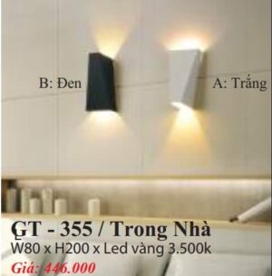 Den Gan Tuong Gt 355 Trong Nha