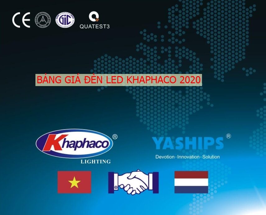 Bang Gia, Catalogue Den Led Khaphaco 2020