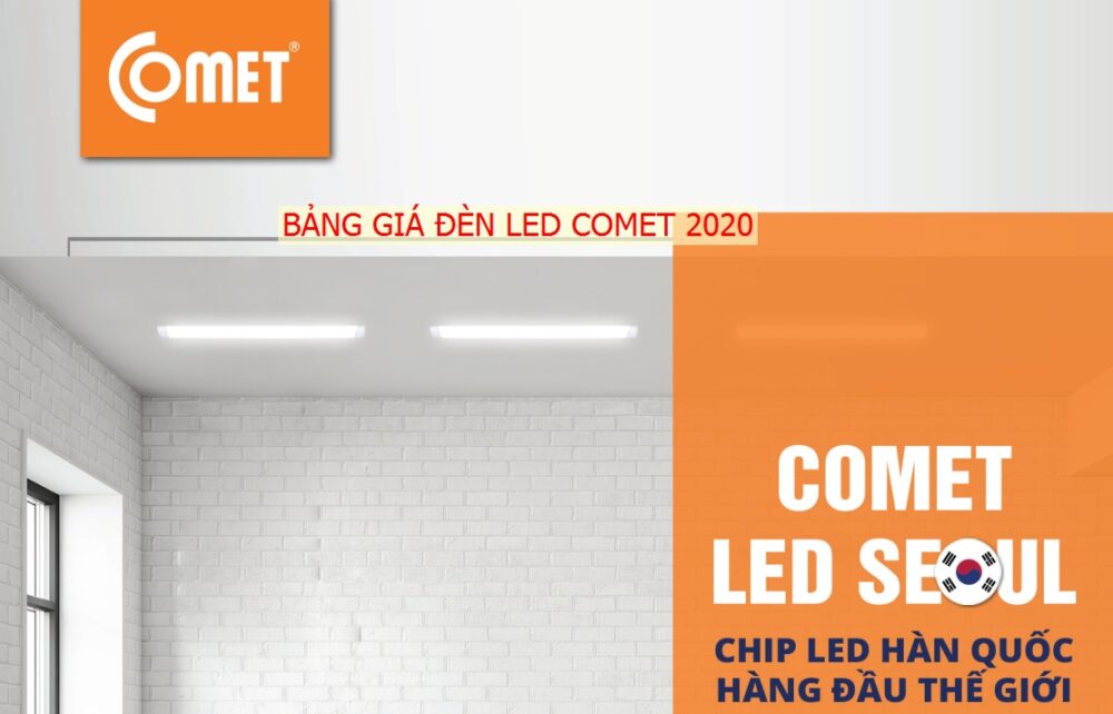 Bang Gia Catalogue Den Led Comet Moi Nhat