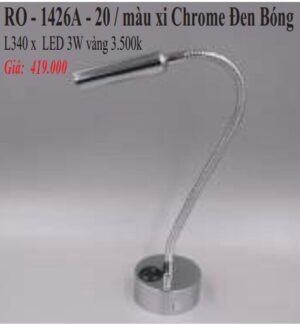 Den Chieu Diem Gan Tuong Ro 1426a 20 Mau Xi Chrome Den Bong