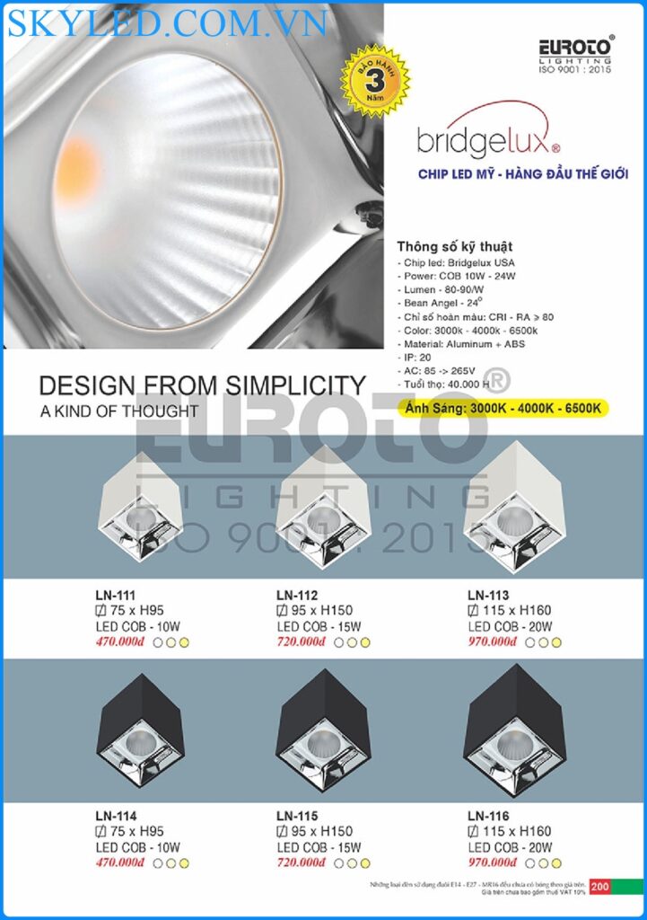 Catalogue Den Trang Tri Euroto 2022 196