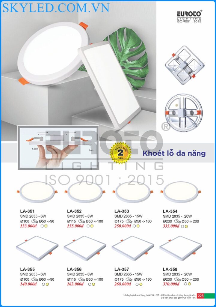 Catalogue Den Trang Tri Euroto 2022 224