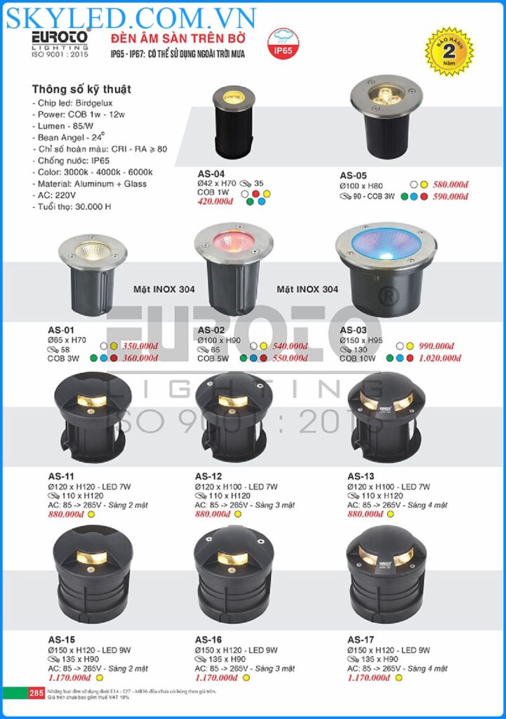 Catalogue Den Trang Tri Euroto 2022 281