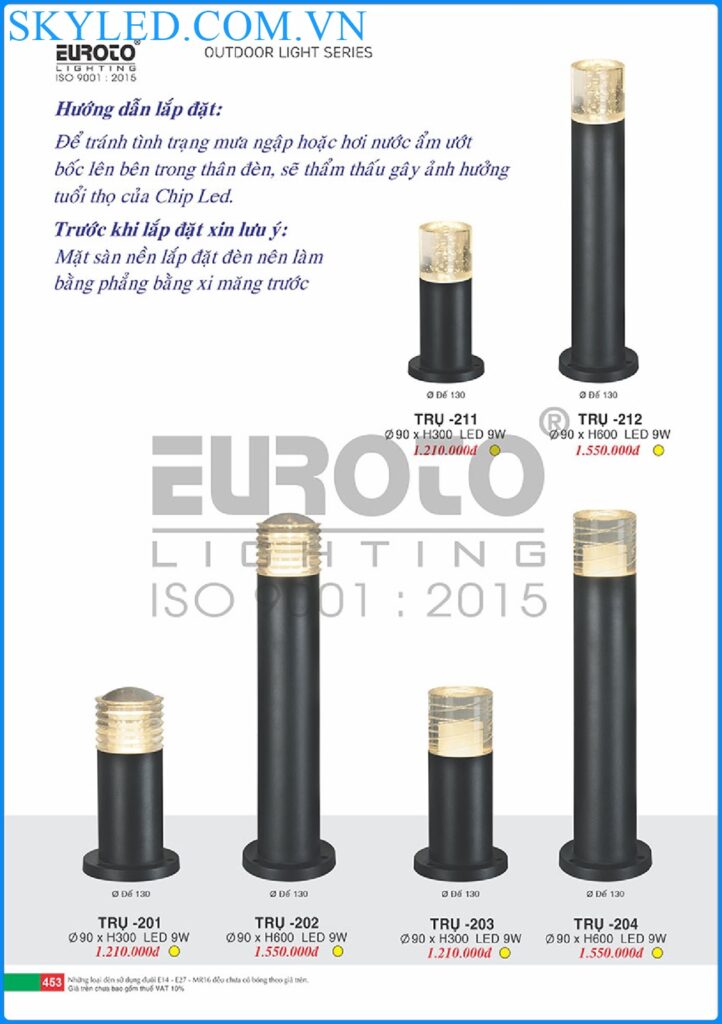 Catalogue Den Trang Tri Euroto 2022 449