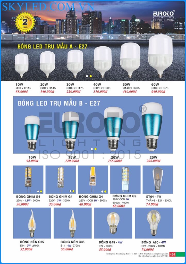 Catalogue Den Trang Tri Euroto 2022 482