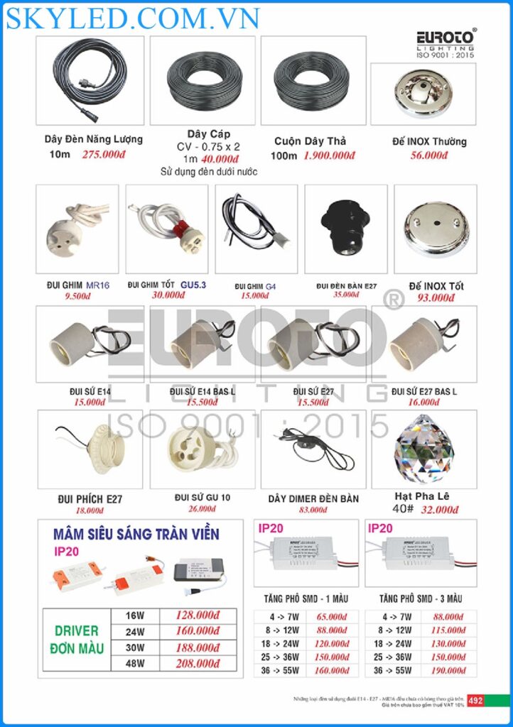 Catalogue Den Trang Tri Euroto 2022 488