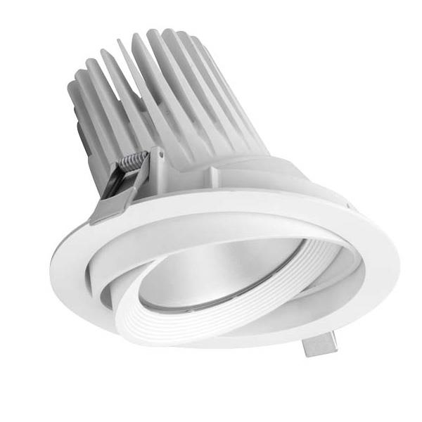 F29249rc 2 Bộ Đèn Led Âm Trần Chiếu Điểm Dạng Tròn Vito 60W