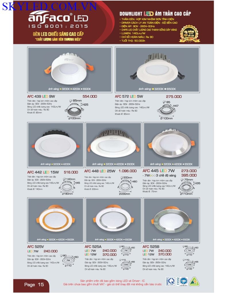 Catalogue Bang Gia Den Led Anfaco Thang 7 2022 016