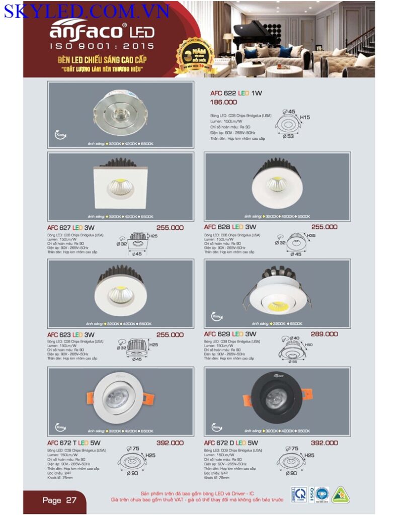 Catalogue Bang Gia Den Led Anfaco Thang 7 2022 028