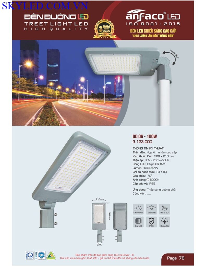 Catalogue Bang Gia Den Led Anfaco Thang 7 2022 079