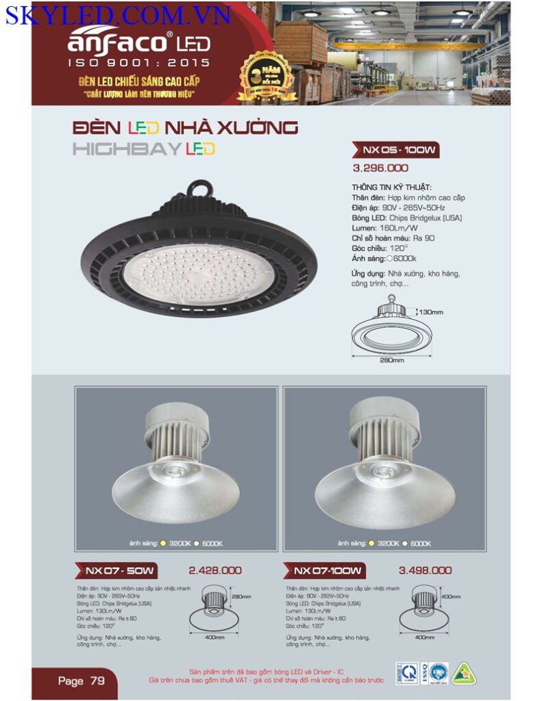 Catalogue Bang Gia Den Led Anfaco Thang 7 2022 080