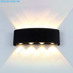 ĐÈN TƯỜNG HIỆN ĐẠI VNT2222-4 ĐEN