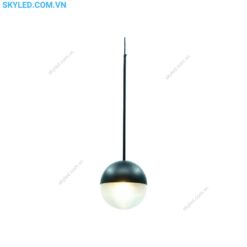 ĐÈN THẢ THỦY TINH TT44 ĐEN