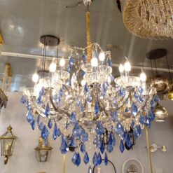 Đèn chùm DC10014T18 - pha lê nến