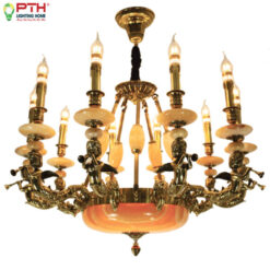 Đèn Chùm Đồng Nến CDQT – 55