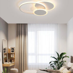 Mâm ốp trần hình tròn trắng MO 957 – 20