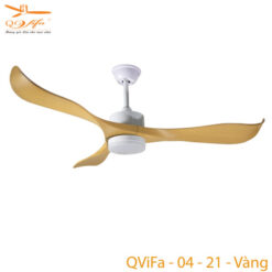 Quạt Trần Đèn Phòng Ngủ QViFa – 04 – 21 / cam