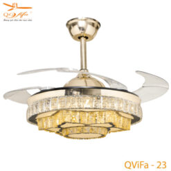 Quạt Trần Trang Trí Có Đèn QViFa – 23