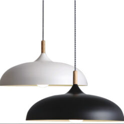 Đèn thả hình bè đui gỗ THCN 12 – 22/trắng