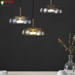 Đèn thủy tinh trang trí màu trà THCN 197 – 21