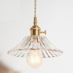 Đèn thả thủy tinh xòe THCN 269