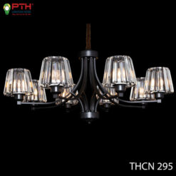 Đèn thả xích chao pha lê THCN 295