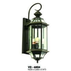Đèn Tường Đồng Cao Cấp VD – 6084