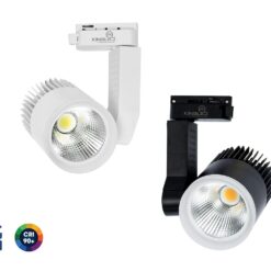 Đèn rọi ray 20W Beryl (DTL-20SS) vỏ Đen/ Trắng