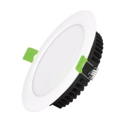 Đèn Led âm trần mặt trắng 1 màu 9W EC-DL-9-T140 KingEco