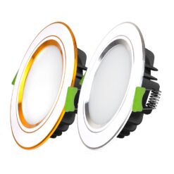 Đèn Led Âm Trần Viền Mặt Phẳng 09W/90, Đổi Màu EC-DL-9SS-T118