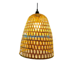 Đèn nơm tre mắt cáo