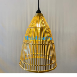 Đèn nơm tre phi 30cm