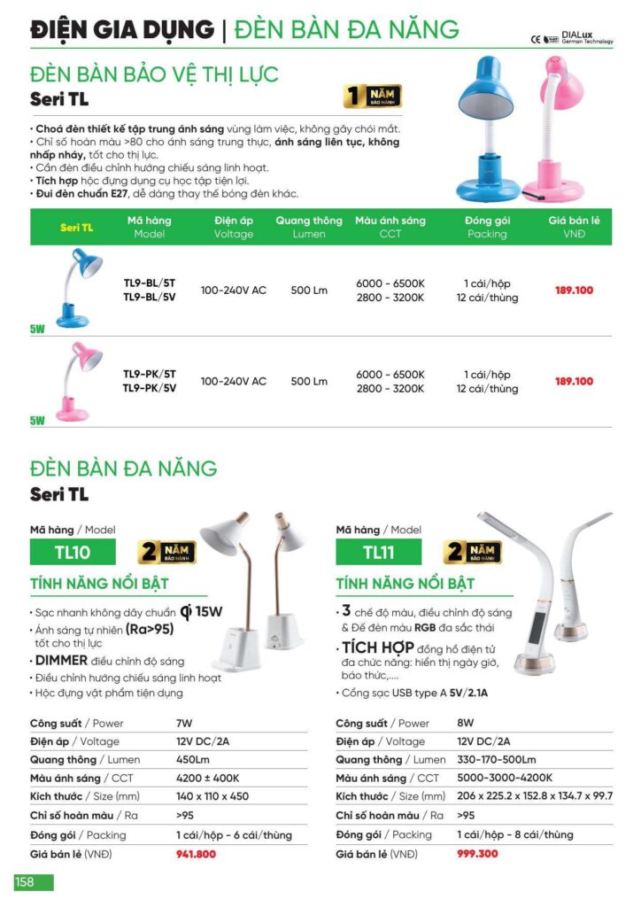 Bảng giá Đèn led MPE, thiết bị điện MPE mới nhất 2024 158