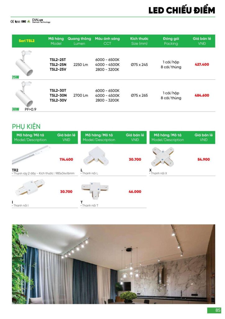 Bảng giá Đèn led MPE, thiết bị điện MPE mới nhất 2024 85