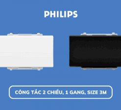 Công tắc 2 chiều LeafStyle 3M Philips