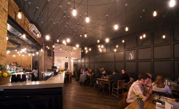 trang tri quan bang day den