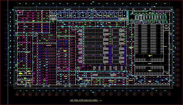 ban ve thiet ke dien nha xuong