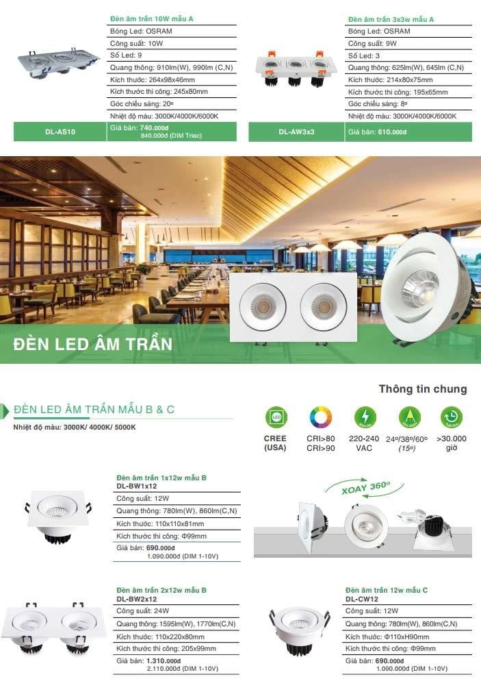 Bang Gia Den Led Mat Trau Vinaled