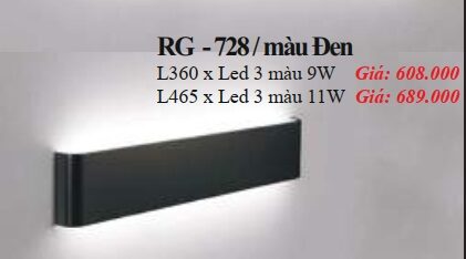 Den Chieu Guong Rg 728 Mau Den