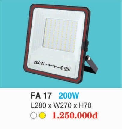 Den Pha Led Fa 17 200w Hufa