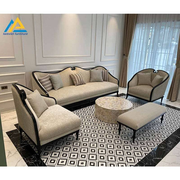 Sofa bọc mút Việt Nhật mềm mại êm ái dễ chịu cho người ngồi