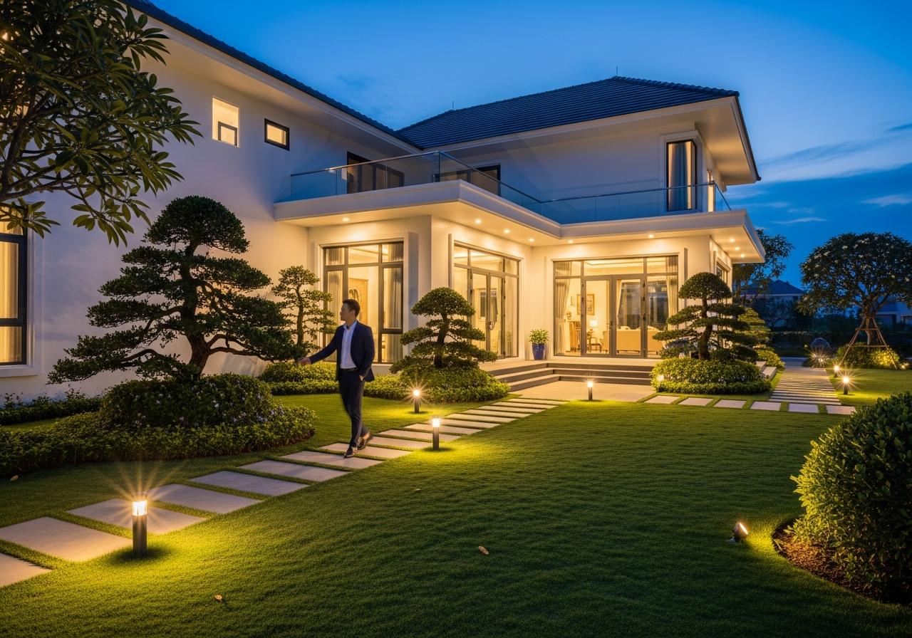 Chân CắM Đèn Led CắM Cỏ GọI Là Gì